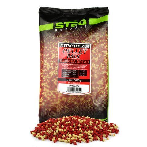 Пеллет Steg PELLET MIX Паприка - хлеб 3мм 800гр