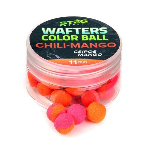 Вафтерсы Чили-Манго(Chili-Mango) 11мм. 15гр. Wafters Color Ball