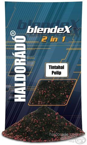 Прикормка з пеллетом Кальмар-восьминіг 0,8 кг BlendeX 2 in 1