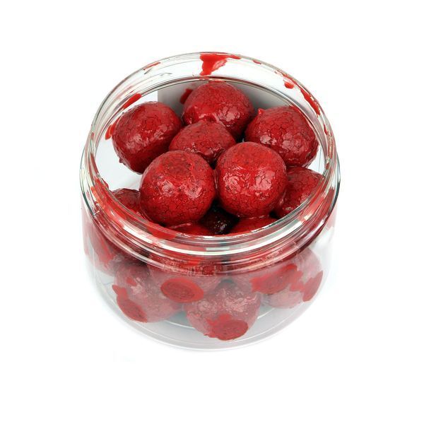 Бойлы St&eacute;g Dipped Boilie Клубника-Палтус(Strawberry-Halibut) 20мм. 100г.