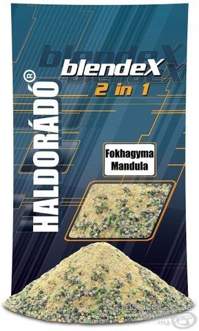 Прикормка з пеллетом Мигдаль-часник 0,8 кг BlendeX 2 in 1