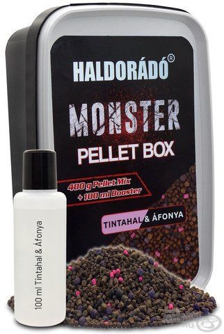 MONSTER Пеллет Box - Кальмар клюква 400гр.