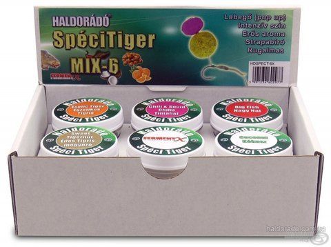 Силіконовий Тигровий горіх Mix Haldorado в діпі 8 шт