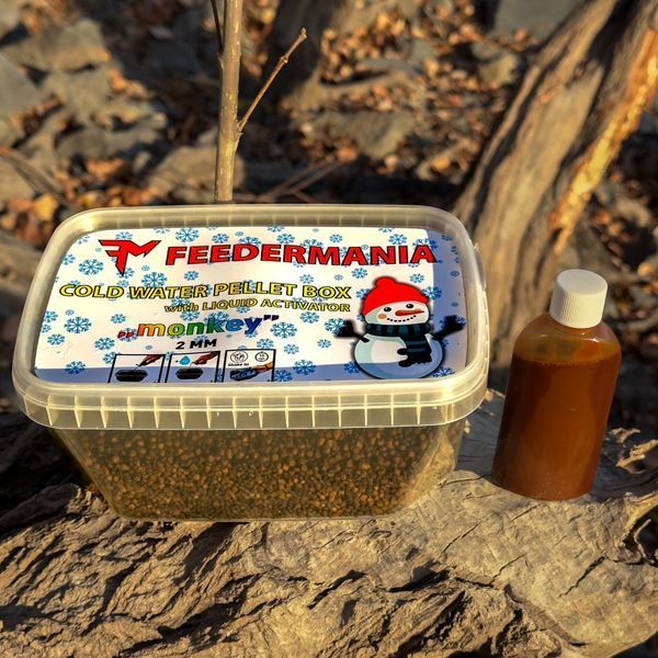 COLD WATER PELLET BOX 2 MM MONKEY 500 гр
