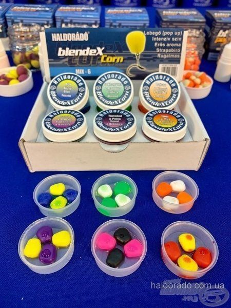 Кукуруза Кальмар+Осьминог 10 мм HALDOR&Aacute;D&Oacute; BlendexCorn 10 шт