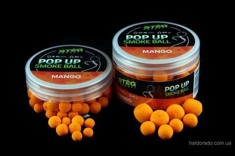 Pop up Манго (MANGO) 12мм 30гр Steg Smoke Ball