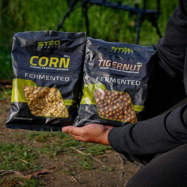Прикормка Фермент Кукурудза 0,9 кг. Steg Product