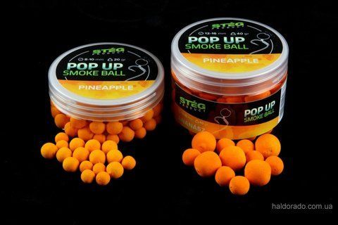 Pop up Ананас (PINEAPPLE) 12мм 40гр Steg Smoke Ball