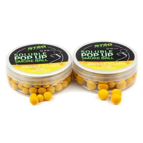 Pop up Солодка кукурудза (SWEET CORN) 12мм 25гр Steg Smoke Ball