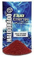 Прикормка Чілі-кальмар Haldorado Fluo Energy 0,8кг