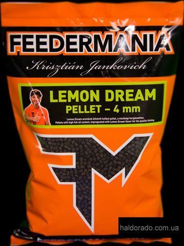 Пеллет LEMON DREAM Feedermania 800 гр 4 мм