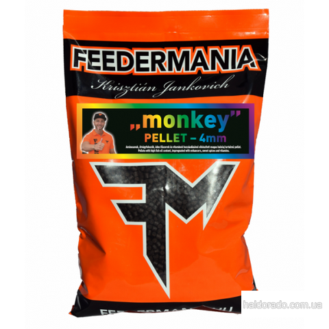 Пеллет MONKEY Feedermania 800 гр 4 мм