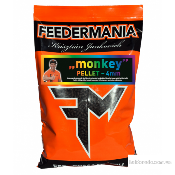 Пеллет MONKEY Feedermania 800 гр 4 мм